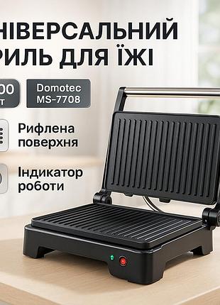 Гриль электрический настольный, настольный гриль с прижимом барбекю электрический для дома zv-54