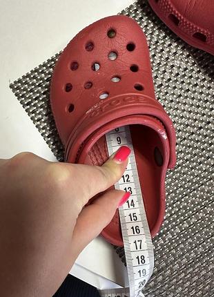Оригинальные шлепанцы crocs 6