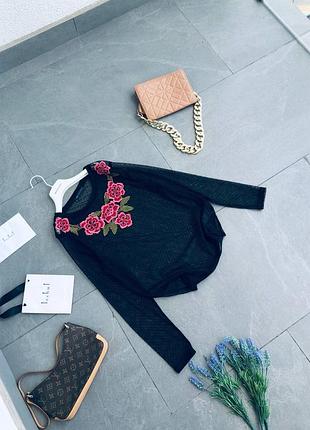 Блуза з вишивкою marks&spencer