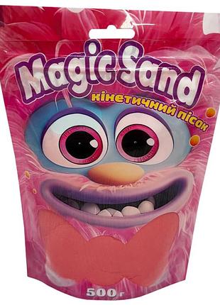 Креативное творчество "кинетический песок magic sand" 39403-6 красный 500 грамм