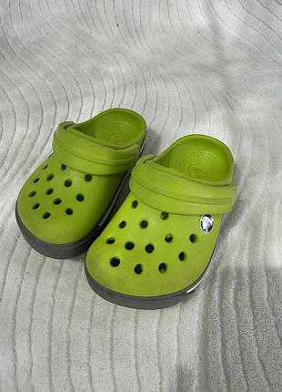 Дитячі босоніжки (сабо) аквашузи crocs (c5 22-22,5 розмір)