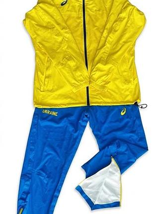 Костюм спортивний(водонепроникний ,вітрозахищаючий)чоловічий (asics),розмір xl,в ідеальному стані