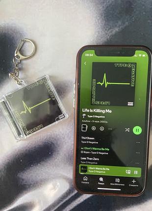 Брелок нфс сд диск type o negative life is killing me