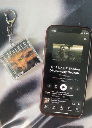 Брелок нфс сд диск stalker shadow of chernobyl