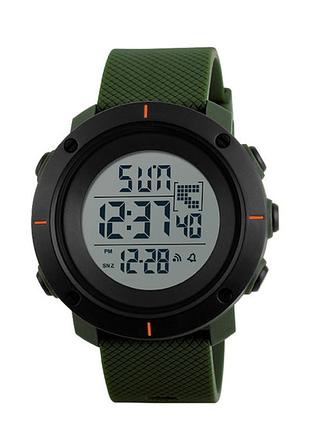Чоловічий годинник skmei 1213ag black-military wristband