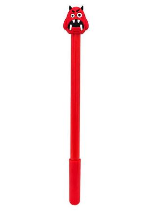 Детская гелевая ручка "horror" a082(red) синий, 16,5 см