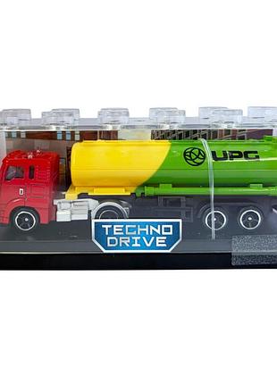 Дитяча мінімодель автоцистерна upg technodrive 250560cg у пластиковому боксі