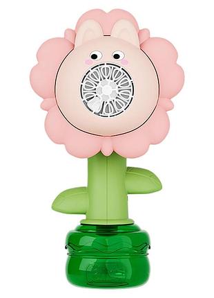 Мыльные пузыри flower bubble machine bjc-5a(bunny-pink) со светом