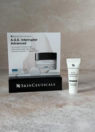 Skinceuticals - a.g.e. interrupter advanced - антивіковий крем для обличчя, 3 ml