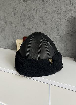 Шапка козачка дублянка натуральна шкіра овчина