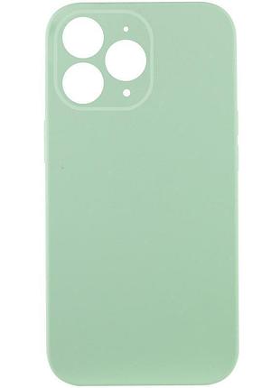 Чехол silk full camera protective (aa) no logo для apple iphone 12 pro (6.1") зеленый / pistachio