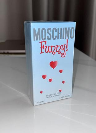 Парфуми moschino funny  100 мл жіночі духи москіно