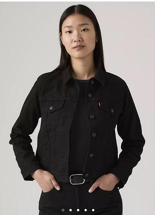Джинсова куртка levi's з бірками, l