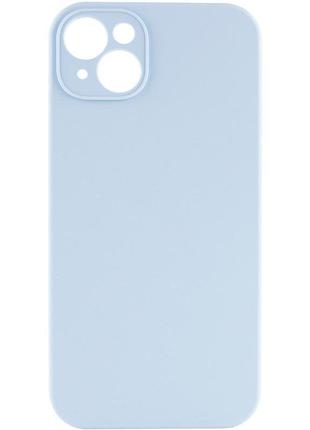 Чехол silk full camera protective (aa) no logo для apple iphone 14 (6.1") голубой / sweet blue