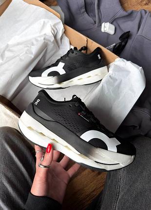 Кросівки жіночі on cloudboom runner black/white