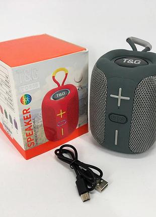 Блютуз колонка светодиодная tg658, блютуз колонка со светомузыкой с rgb светомузыкой ob-29