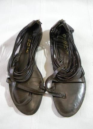 Joyca - zapatos-кожаные босоножки сандалии гладиаторы р.39/40 ст.25,5