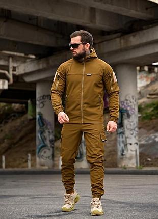 Тактический костюм софтшел oblivion кайот вт7680