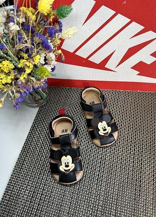 Оригинальные сандалии мики маус mickey mouse h&amp;m