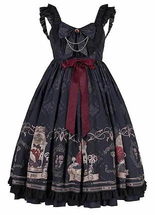 Готична сукня у стилі лоліта / gothic lolita dress