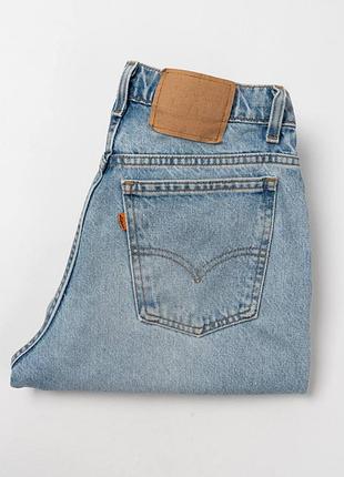 Levis 962 tapered orange tab vintage blue denim jeans (1995) женские джинсы