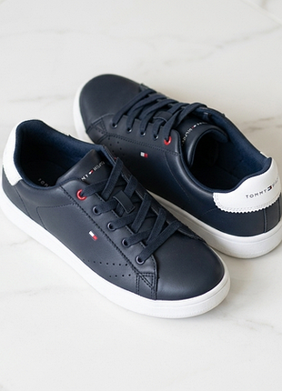 Кеды кожаные Tommy hilfiger