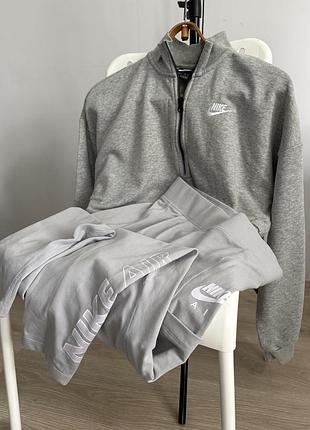 Nike жіночі спортивні легінси лосіни спортивные серые лосины леггинсы