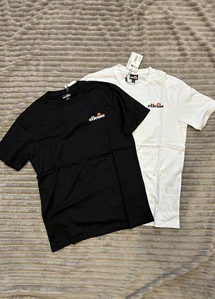 Футболка ellesse simpla t-shirt black/white