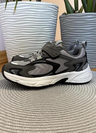 Дитячі кросівки jong golf waterproof сірі для хлопчика та дівчинки водонепроникні, 33 34 35 36 37 38