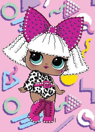 Алмазная мозаика "l.o.l. surprise! diva" aml1223, 15x20 см