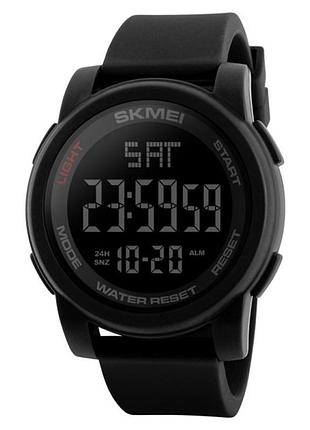 Чоловічий годинник skmei 1257bk all black