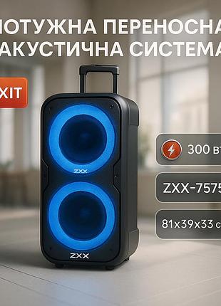 Бездротова караоке-система з мікрофоном, музична колонка з бездротовим мікрофоном va-96