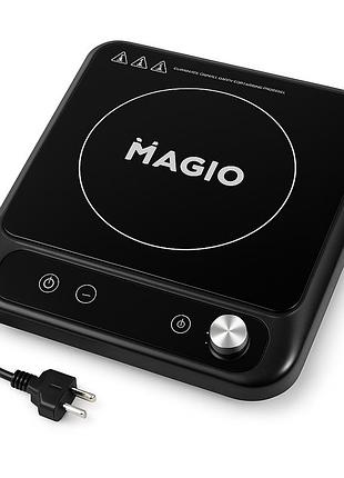 Удобная плита для кухни magio, настольная электроплита удобная, компактная бытовая электроплита ig-37