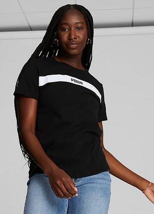 Жіноча базова футболка puma upfront line women's t-shirt - xs