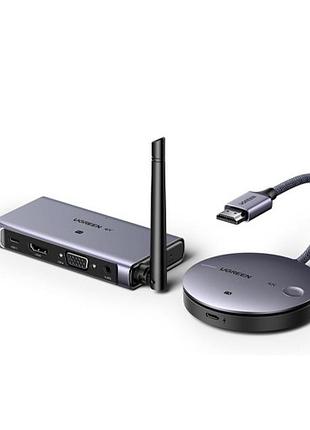 Безпровідний hdmi-спліттер ugreen cm586 wireless hdmi extender（50m）