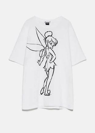 Футболка оверсайз із колаборації zara x disney