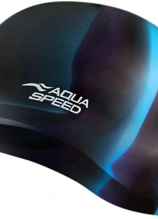Шапка для плавання aqua speed bunt 8841 мультиколор уні osfm