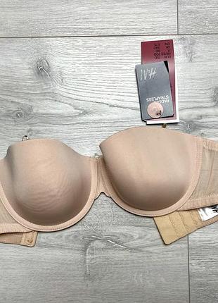 Бюстгальтер без бретель на поролоні від h&m