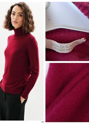 Светр з високим коміром merino wool +cashmere