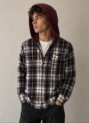 Рубашка фланелевая  в клетку levi’s
