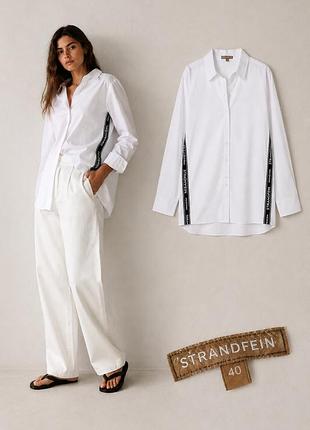 Женская рубашка из хлопка в стиле sport casual strandfein p40