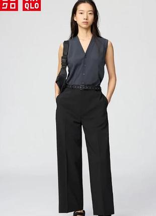 Брюки прямого кроя uniqlo