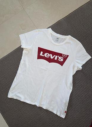 Levi’s жіноча женская бавовняна футболка бавовна базова хлопковая