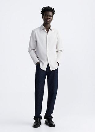 Сорочка zara 19387 stone