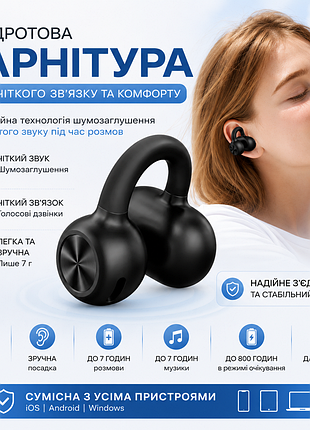 Bluetooth гарнітура z26 | бездротовий навушник з шумозаглушенням | bluetooth 5.3