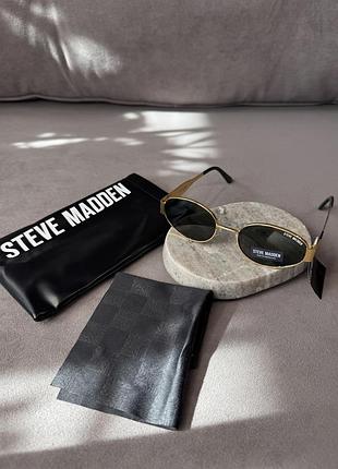 Сонцезахисні окуляри овальної форми steve madden mystie sunglasses