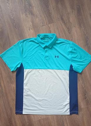 Брендова футболка поло under armour.