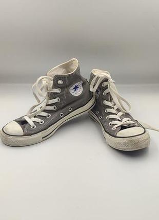 Високі текстильні кеди converse chuck taylor all star розмір 35