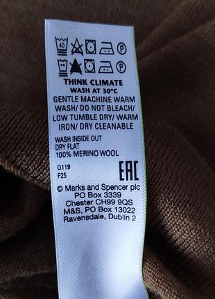 Свитер мерино marks &amp; spencer 5