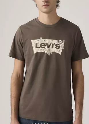 Оригинальный levi's standard fit classic graphic t-shirt 224912113 футболка
